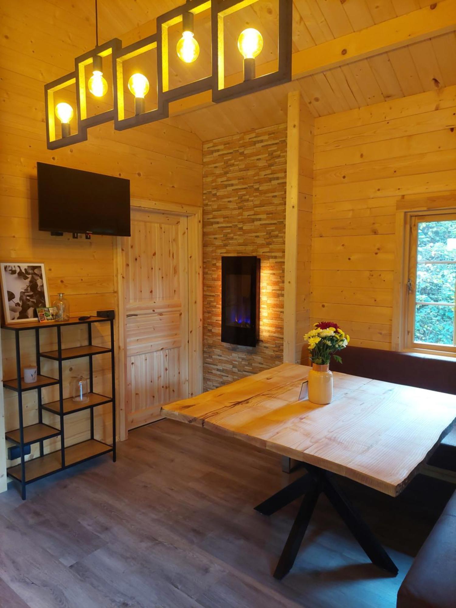 Appartement Tiny House Am Teich à Garnsdorf Extérieur photo