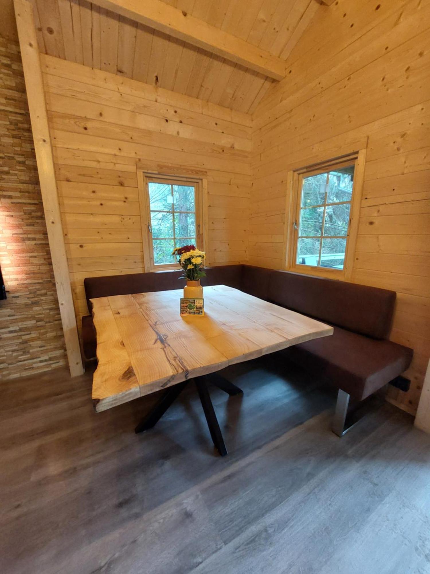 Appartement Tiny House Am Teich à Garnsdorf Extérieur photo